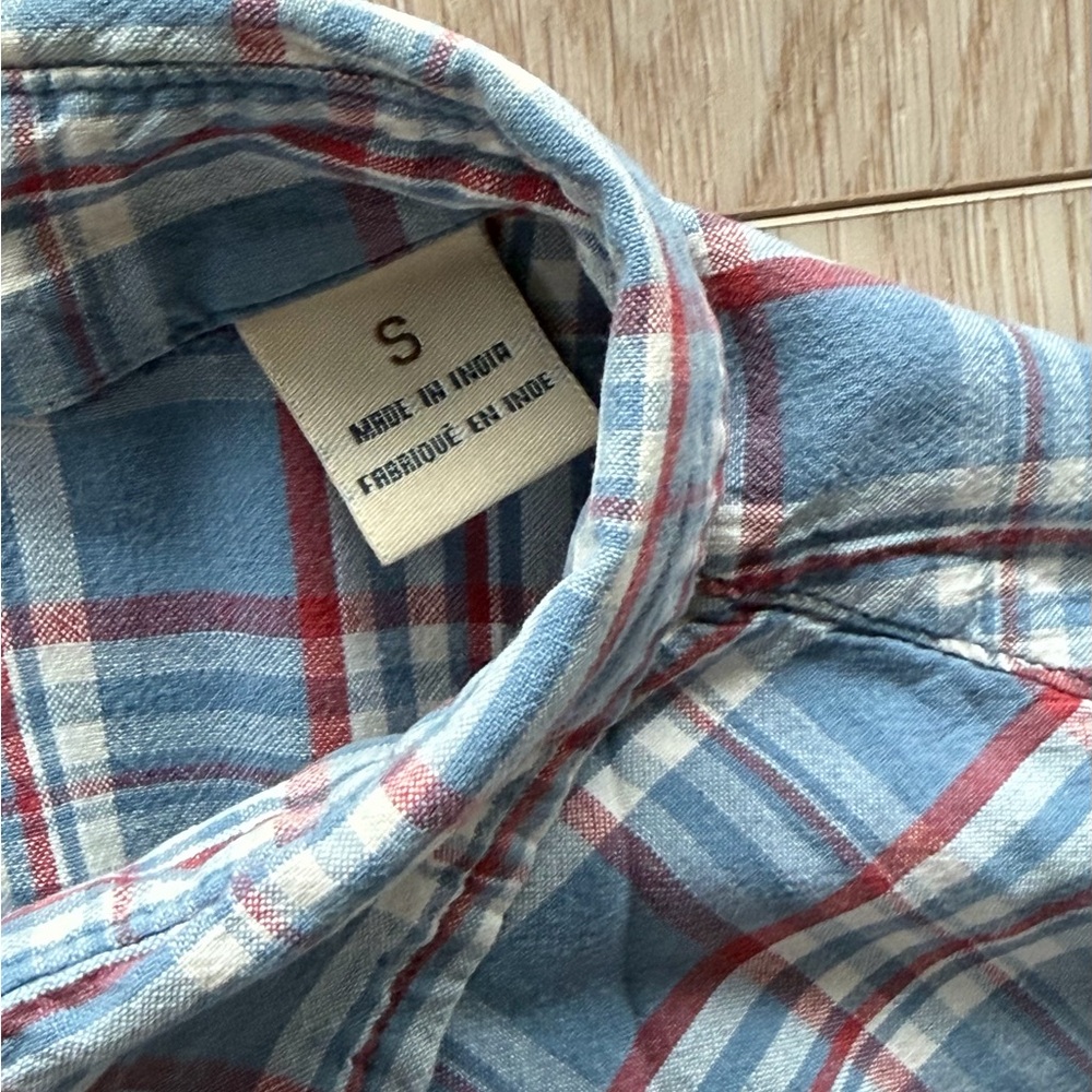 Men's Salt Valley Western Plaid flannel Shirt - Picture 2 of 2